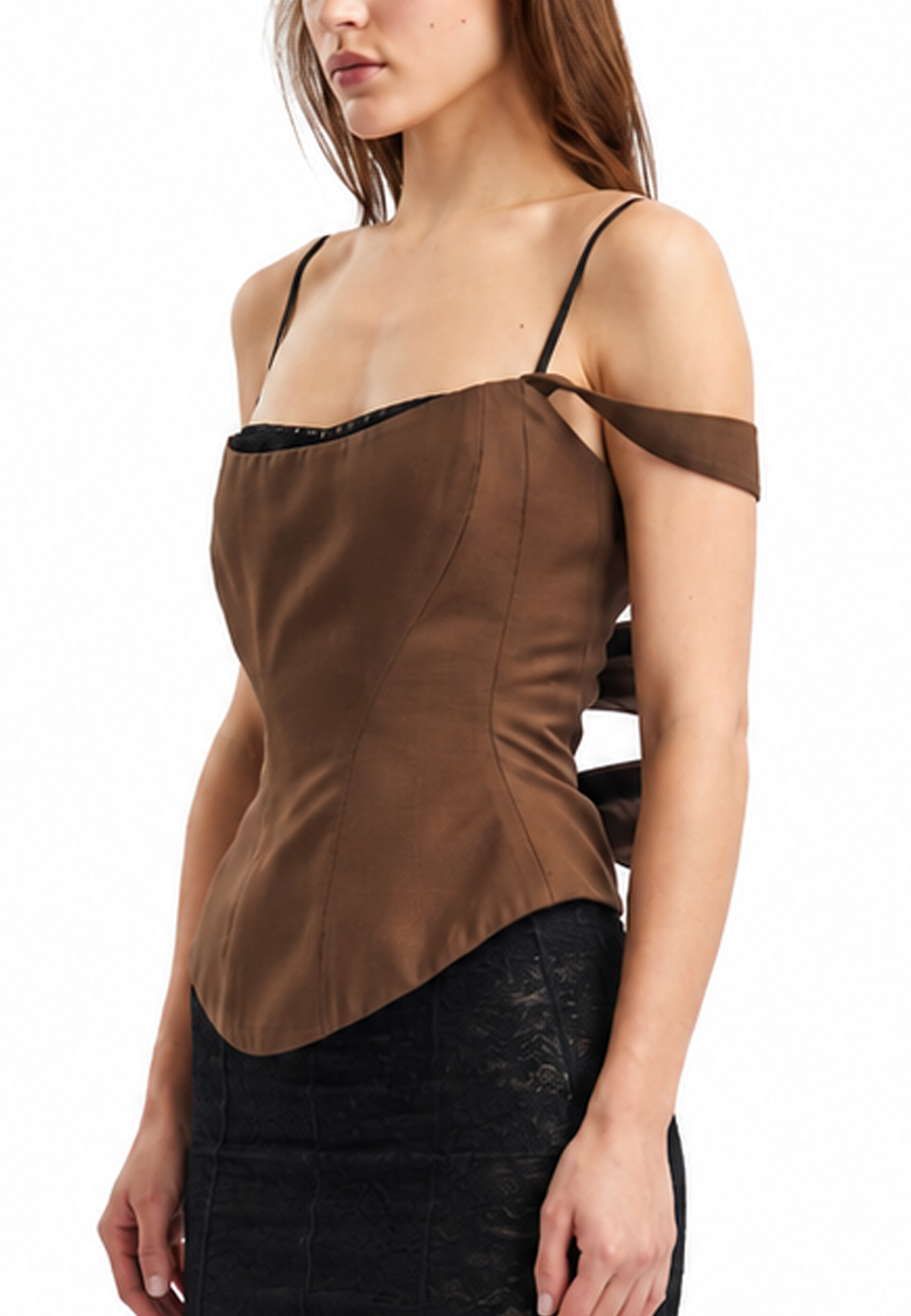 Azalea Corset - Wood
