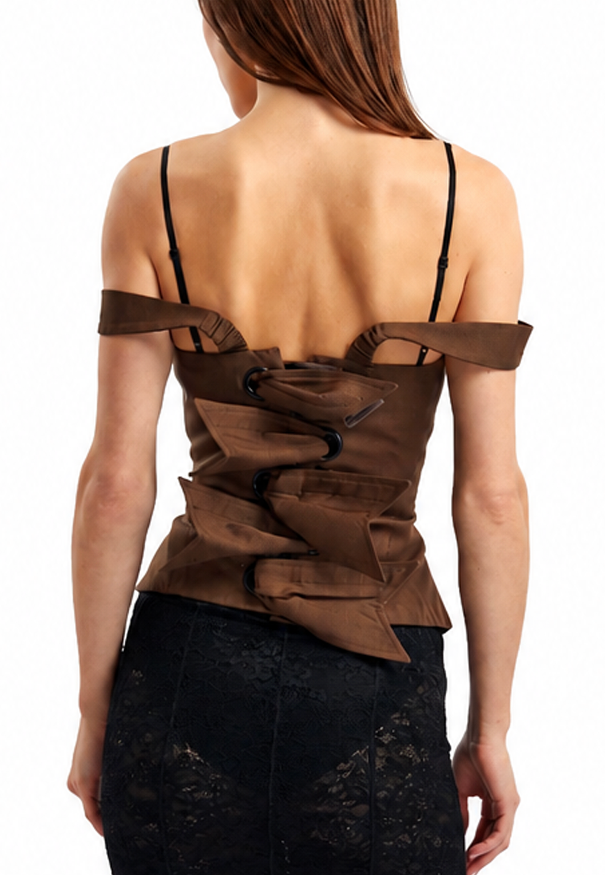 Azalea Corset - Wood