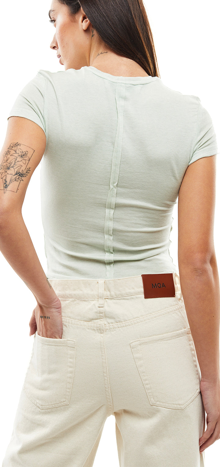 Papper T shirt- Turquoise