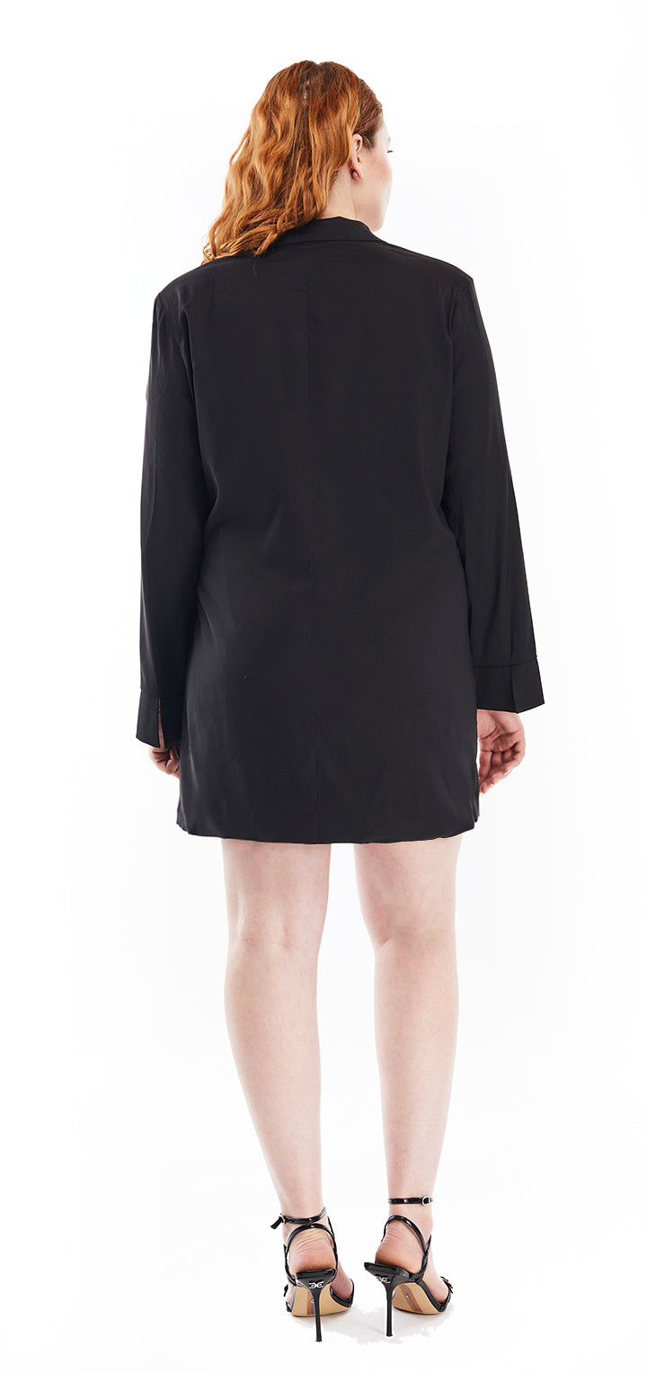 Pheobe Jacket Dress - Black*