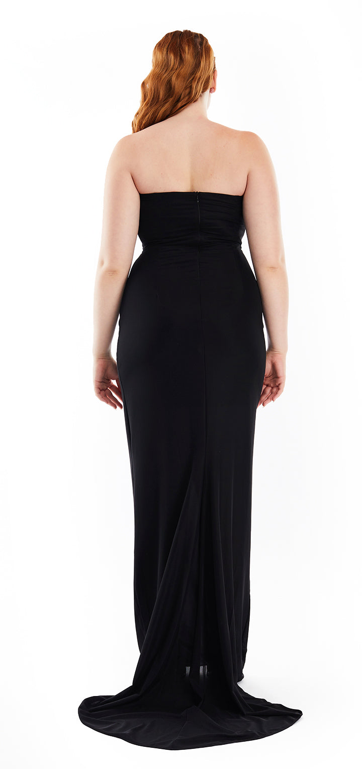 Amaya Maxi Dress- Black