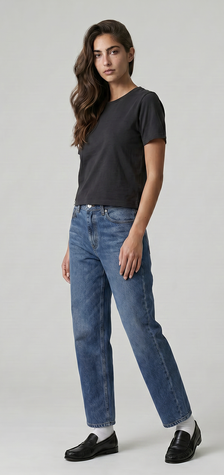 Cotton baby T shirt- Black