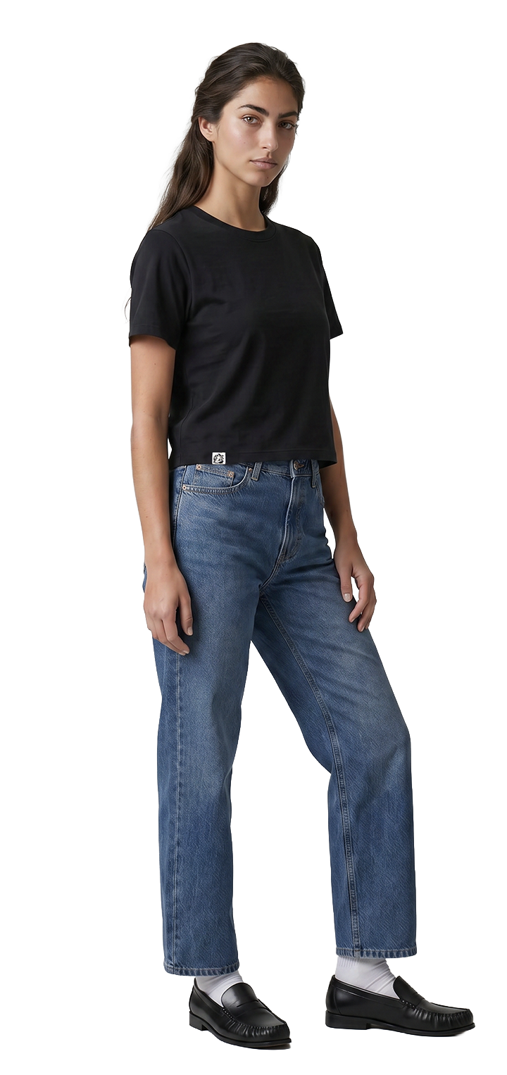 Cotton baby T shirt- Black
