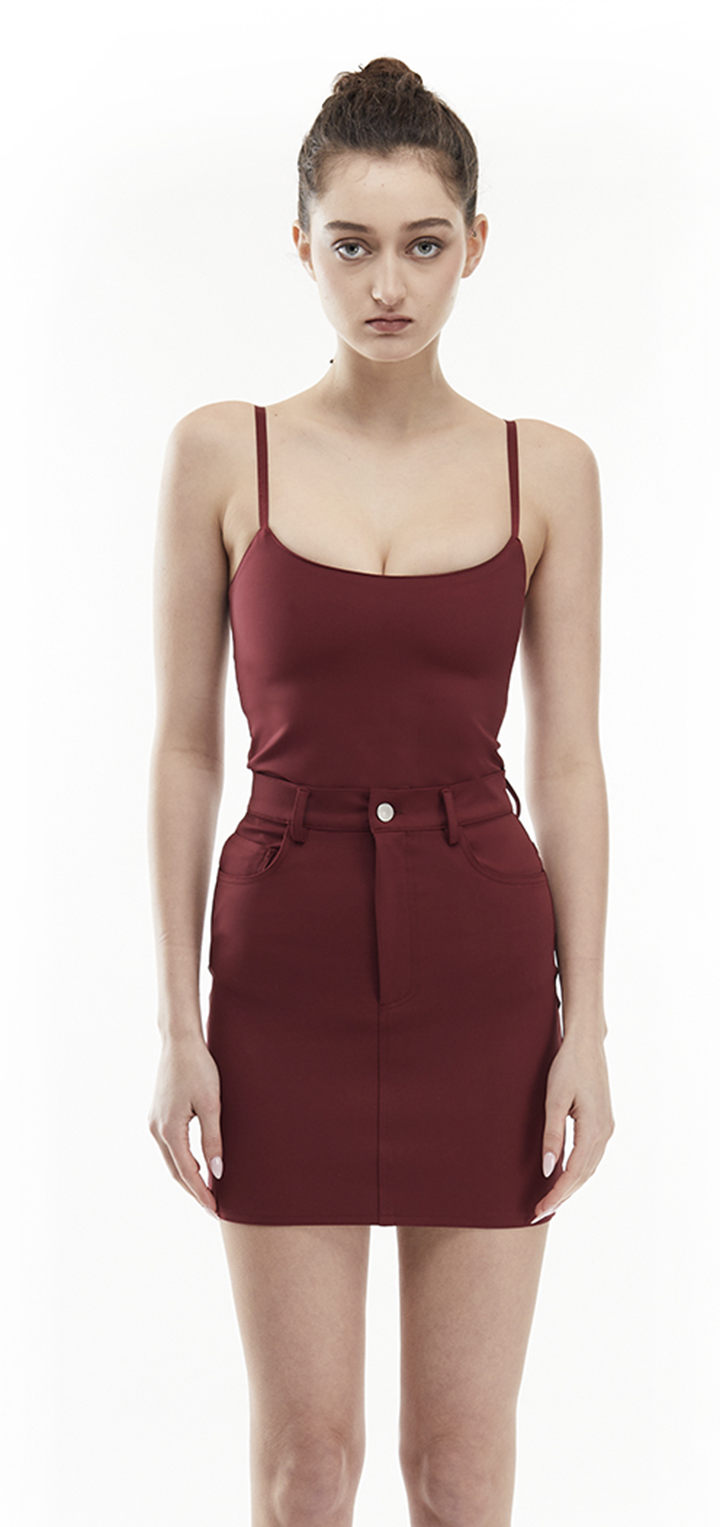 Celeste Top - Burgundy