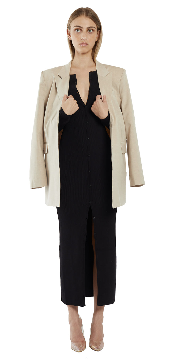 Ambra Knit Dress - Black