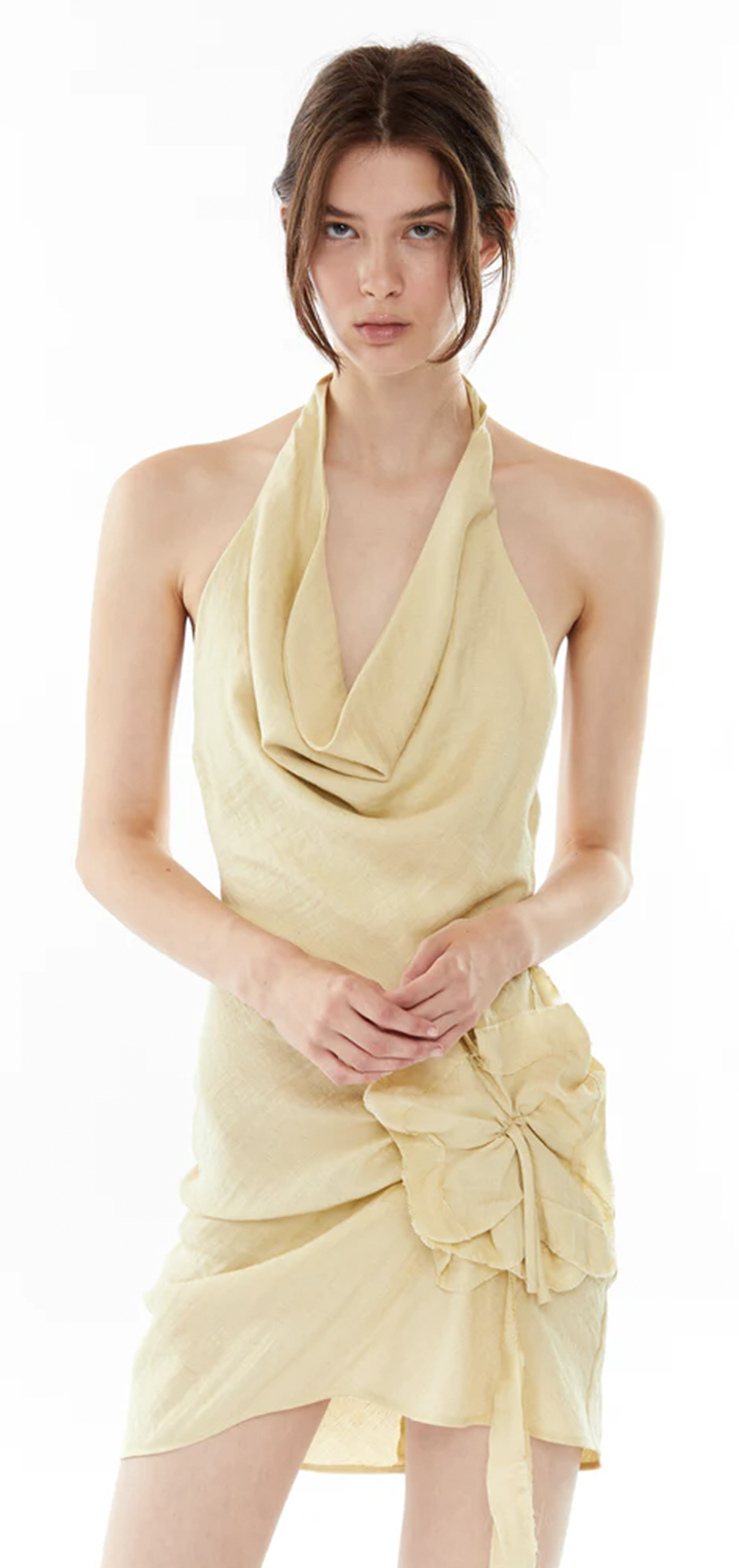 Patsy mini dress- Yellow