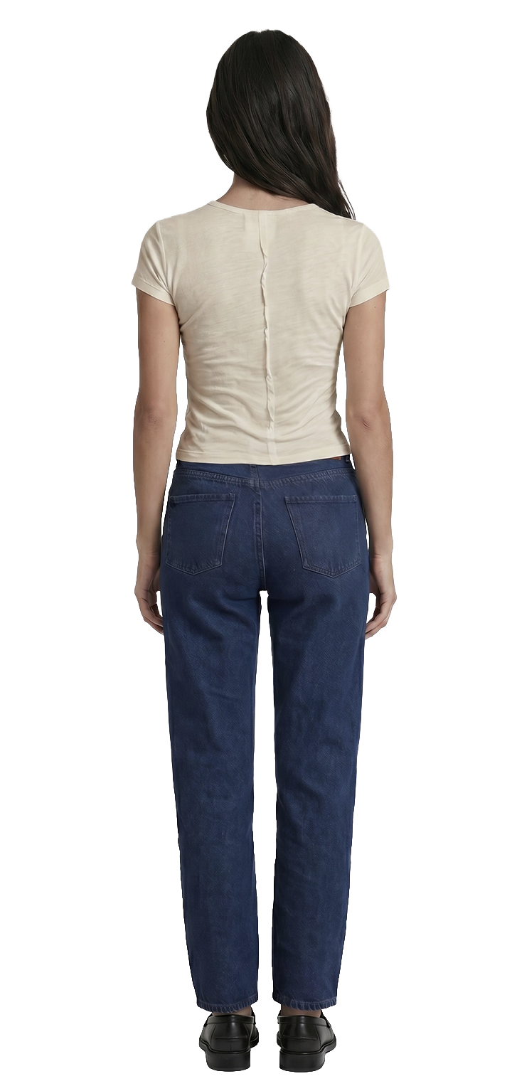 Polo Button light T shirt- Beige