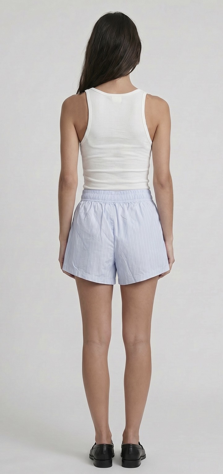 Cotton shorts - Light Blue
