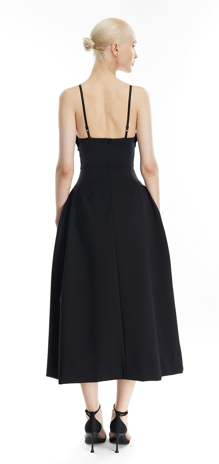Ally ball dress- Black