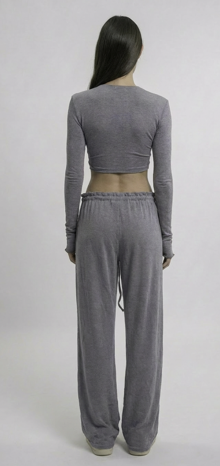 Papper ripple pants - Grey