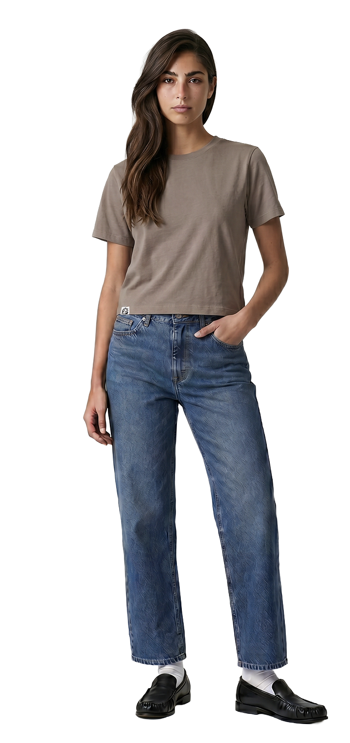 Cotton baby T shirt- Brown