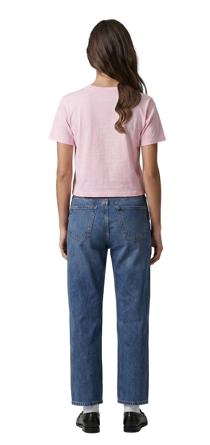 Cotton baby T shirt- Baby pink