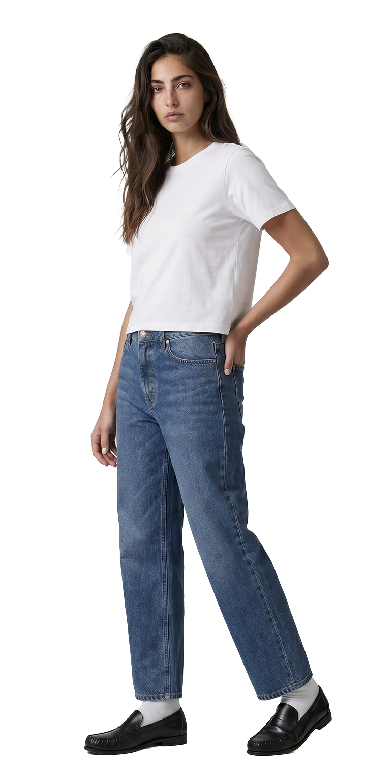 Cotton baby T shirt- White