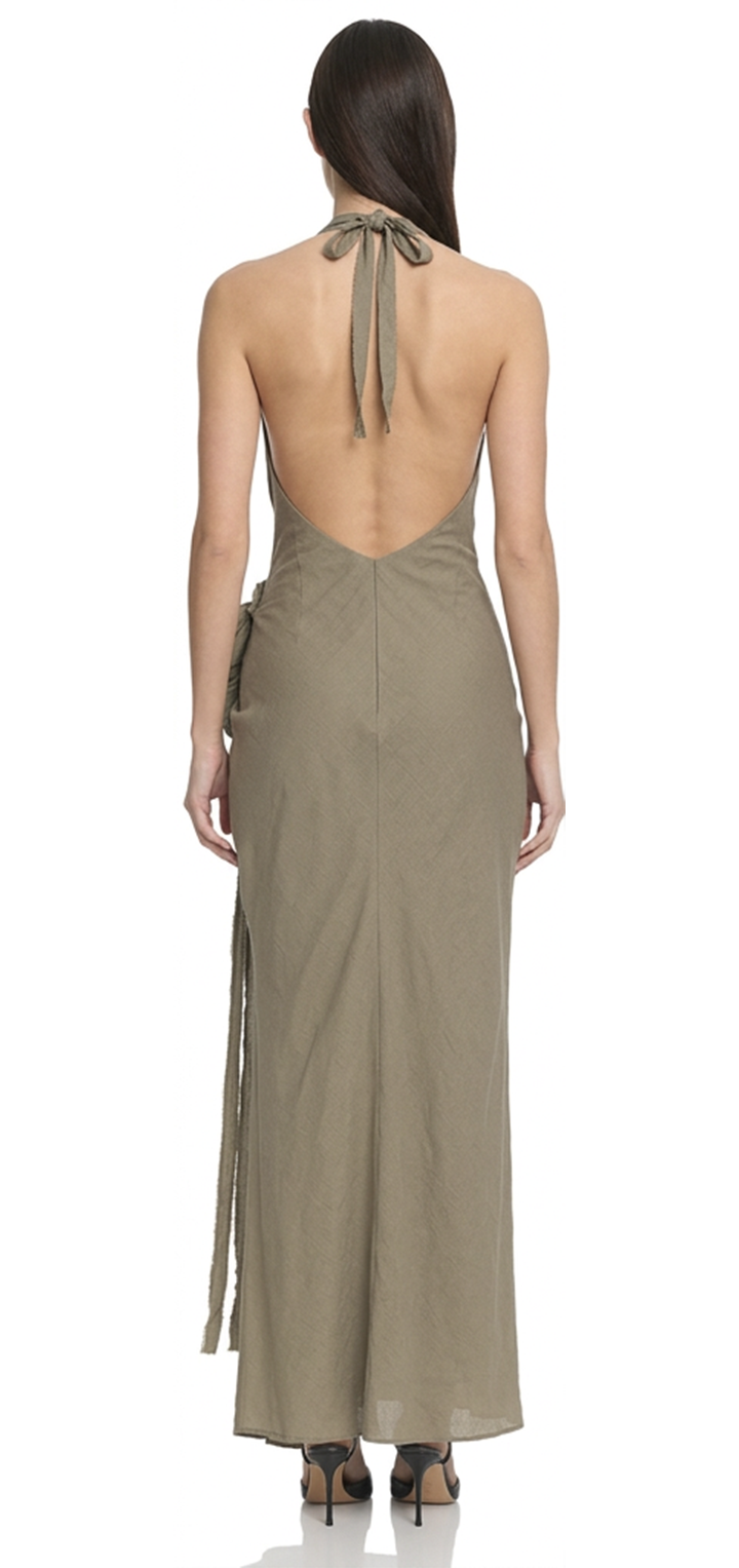 Patsy maxi dress- Olive Green